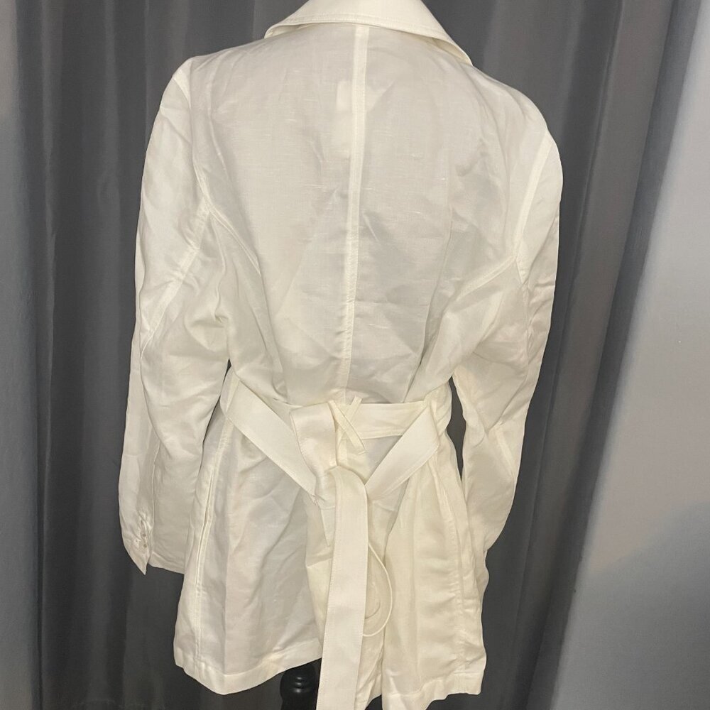 145. Peruvian Connection White Hastings Jacket, Size 16, NWT - Picture 4 of 7